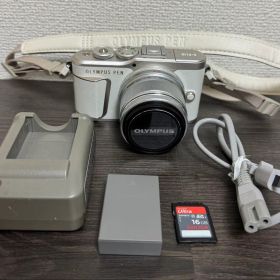 【動作確認済】 OLYMPUS PEN E-PL10 ミラーレス一眼 ホワイト