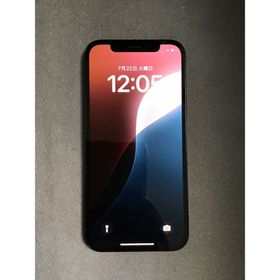 国内版 SIMフリー iPhone 12 128GB ブラック色(スマートフォン本体)