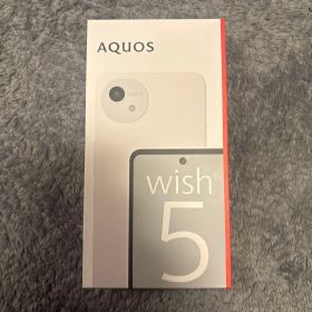 AQUOS wish5 SH-52F ホワイト SIMフリー 新品