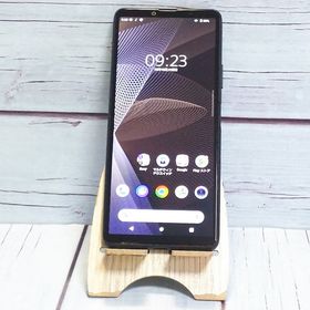 au Xperia 10 III SOG04 ブラック 黒 084