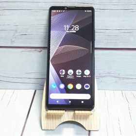 au Xperia 10 III SOG04 ブラック 黒 226