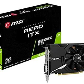 【中古】MSI GeForce GTX 1650 SUPER AERO ITX OC グラフィックスボード VD7130