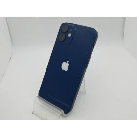 【中古】Apple docomo 【SIMロック解除済み】 iPhone 12 mini 64GB ブルー MGAP3J/A【新橋烏森通り】保証期間1ヶ月【ランクC】