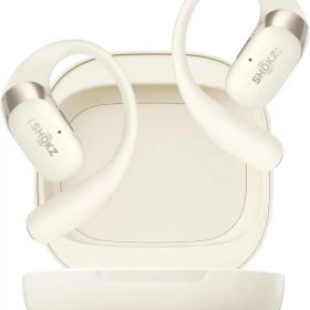 shokz OpenFit 2 ワイヤレスイヤホン オープンイヤー ベージュ