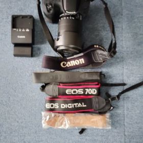 動作確認済 Canon キャノン EOS 70D デジタル一眼カメラレンズセット