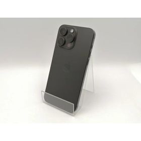 【中古】Apple 国内版 【SIMフリー】 iPhone 15 Pro Max 256GB ブラックチタニウム MU6P3J/A【ECセンター】保証期間1ヶ月【ランクA】