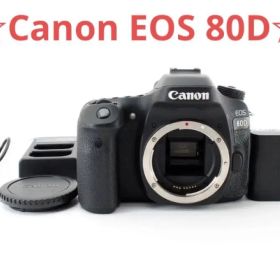 キャノン デジタル一眼レフカメラ Canon EOS 80D☆
