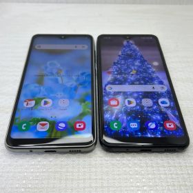 2台セット Galaxy A20 ◆ 3GB/32GB / SCV46 白黒