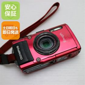 【中古】 良品中古 TG-4 レッド 安心保証 即日発送 コンデジ OPLYMPUS 本体 土日祝発送OK