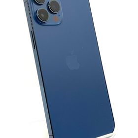 アップル(Apple)の【全額返金保証】【最速発送】Apple iPhone iPhone 12 Pro Max 512GB パシフィックブルー SIMフリー 動作確認済(スマートフォン本体)