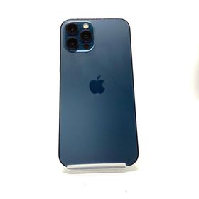 アップル(Apple)の【全額返金保証】【最速発送】Apple iPhone iPhone 12 Pro Max 256GB パシフィックブルー Softbank 美品 動作確認済(スマートフォン本体)