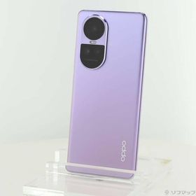 〔中古〕OPPO(オッポ) OPPO Reno10 Pro 5G 256GB グロッシーパープル A302OP Softbank SIMフリー〔276-ud〕