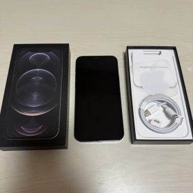 Apple iPhone 12 Pro グラファイト 本体 充電ケーブル付き