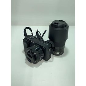 SONY◆デジタル一眼カメラ α6400 ILCE-6400Y ダブルズームレンズキット [ブラック]