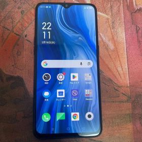 ◎【✨スマートフォン✨】OPPO Reno A CPH1903 128GB 動作確認済み 稼働品 android アンドロイド SIMフリー シムフリー 端末 サブ スマホ おすすめ カラー 黒 ブラック 管理番号6