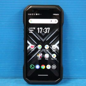 ■京セラ■ タフネススマホ Kyocera TORQUE G06 ブラック 128GB [KYG03SKA] ネットワーク利用制限【〇】確認済み