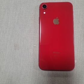 アップル(Apple)のApple iPhone XR (赤色)64G 箱付き超美品(スマートフォン本体)