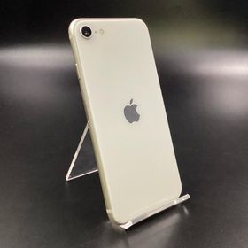 アップル(Apple)の【全額返金保証】【最速発送】Apple iPhone iPhone SE（第3世代） 64GB スターライト Softbank 動作確認済(スマートフォン本体)