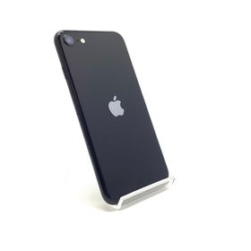 アップル(Apple)の【全額返金保証】【最速発送】Apple iPhone iPhone SE（第3世代） 64GB ミッドナイト Softbank 動作確認済(スマートフォン本体)