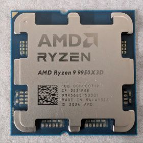 新品未使用 AMD Ryzen 9 9950X3D CPU
