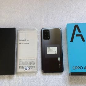 美品 OPPO A54 5G OPG02 シルバーブラック 本体 SIMフリー