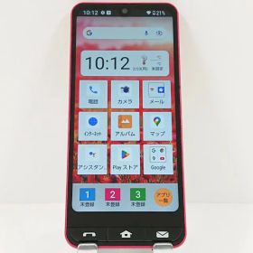 BASIO active SHG09 au レッド 送料無料 本体 c17442 【中古】