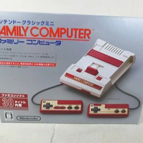 新品同様 任天堂 ニンテンドークラシックミニ ファミリーコンピューター ファミコンミニ