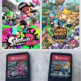 スプラトゥーン2・スナックワールド Switch ソフト