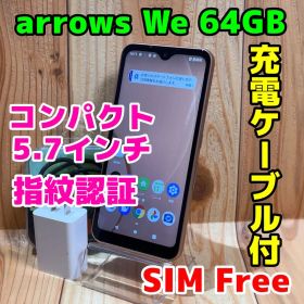 SIMフリー 本体 arrows We FCG01 64 GB 103F