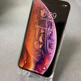 中古 国内版 SIMフリー iPhoneXS 64GB ゴールド色