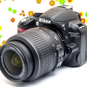 ニコン Nikon D3100☆スマホに転送♪☆手振れ補正付き☆初心者おススメ！