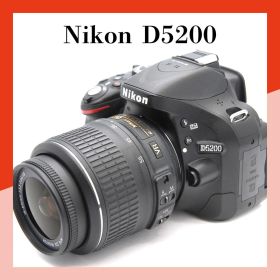 Nikon D5200 レンズキット シャッター数1.7万枚 動作◎ スマホ転送