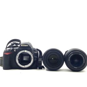 Nikon デジタル一眼 D3100 200mmダブルズームキット ブラック【難有】【最速発送】
