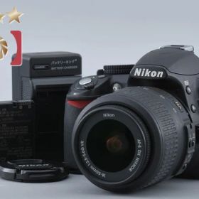 Nikon ニコン 【中古】Nikon ニコン D3100 18-55 VR レンズキット ブラック デジタル一眼レフカメラ