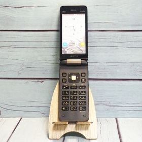 au 京セラ GRATINA 墨 KYF39 法人モデル カメラレスケータイ 744