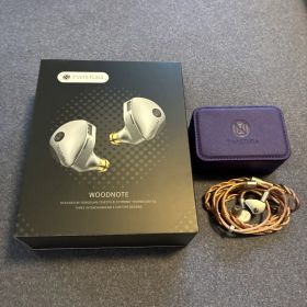 【TWISTURA】WOODNOTE 有線イヤホン