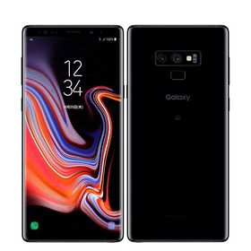 【中古】 SCV40 Galaxy Note9 ミッドナイトブラック scv40bk7mtm
