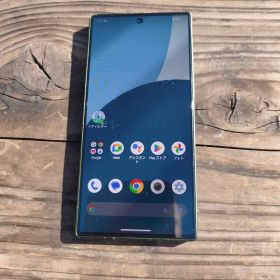 AQUOS R9 グリーン 本体 カメラレンズ交換済み