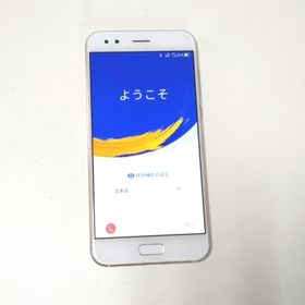 エイスース(ASUS)のZenFone4 ZE554KL ホワイト SIMフリー 白ロム(スマートフォン本体)