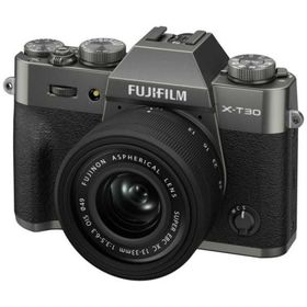 富士フイルム デジタル一眼カメラ FUJIFILM X-T30 III XC13-33mmレンズキット [チャコールシルバー]