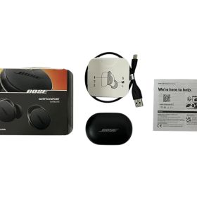 BOSE (ボーズ) QuietComfort Earbuds ワイヤレスイヤホン ノイズキャンセリング 888507-0100 ブラック 家電