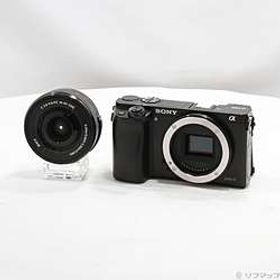 〔中古品〕 α6000 パワーズームレンズキット ブラック ILCE-6000L〔中古品〕 α6000 パワーズームレンズキット ブラック ILCE-6000L