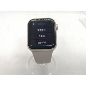【中古】Apple Apple Watch SE2 40mm GPS スターライトアルミニウムケース/スターライトスポーツバンド MNJP3J/A【熊本】保証期間1ヶ月【ランクB】