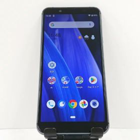 AQUOS sense3 basic SHV48 au ブラック 送料無料 本体 c17425 【中古】
