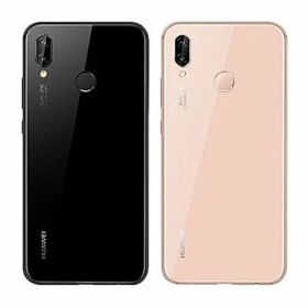 【中古】【安心保証】 HUAWEI P20 lite ANE-LX2J[32GB] Y!mobile サクラピンク