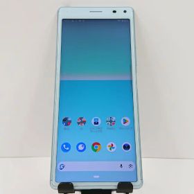 Xperia 8 SOV42 au ブルー 送料無料 本体 c17487 【中古】