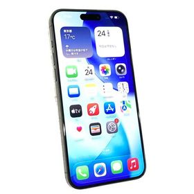 中古 Apple iPhone15 Pro Max 256GB ブラックチタニウム MU6P3J／A SIMフリー