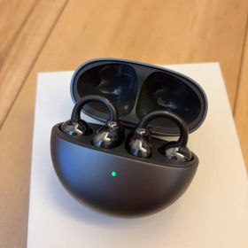 【美品】HUAWEI FreeClip ブラック ワイヤレスイヤホン