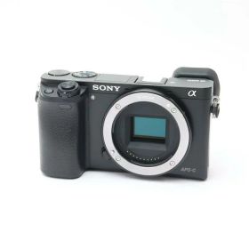 【中古】 《並品》 SONY α6000ボディ ILCE-6000 ブラック 【液晶モニター光学フィルターファインダーカバー部品交換/各部点検済】 [ デジタルカメラ ]