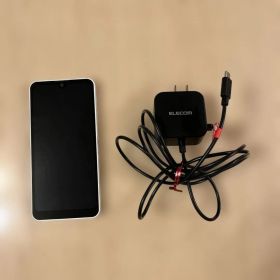 SHARP AQUOS wish3 SH-M25 ホワイト 本体 +充電器